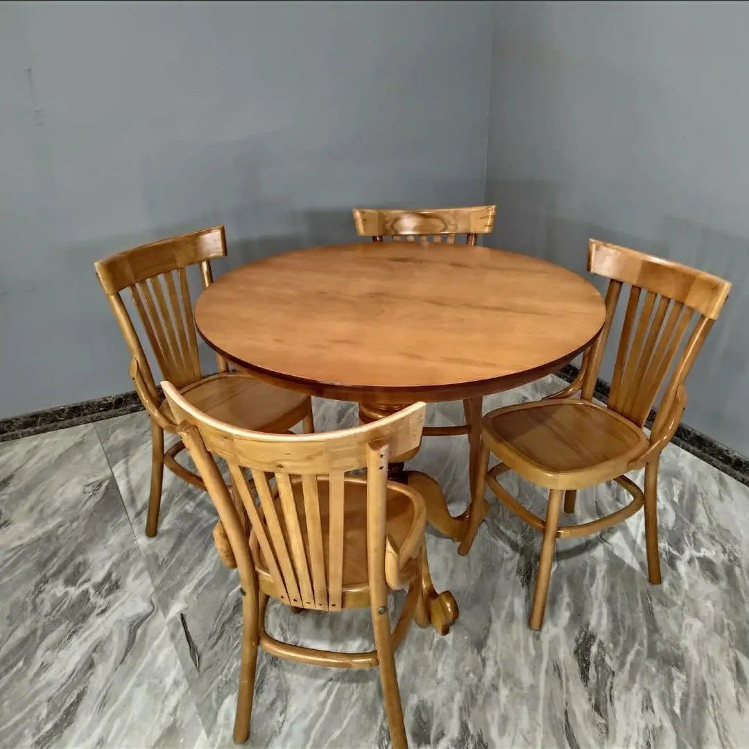 میز و صندلی ناهار خوری چهار نفره لهستانی