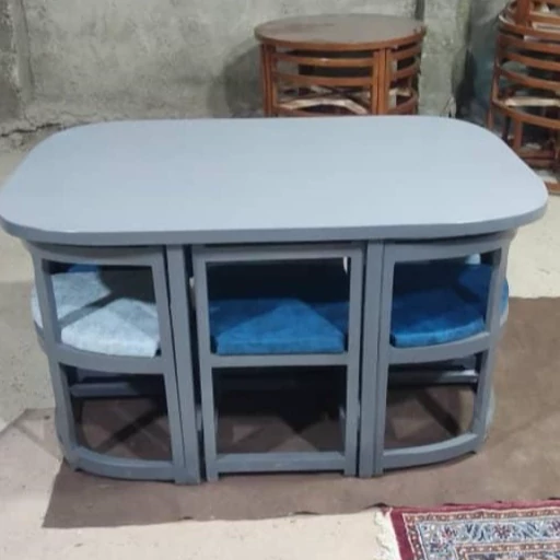 میز صندلی ناهار خوری شش نفره کمجا