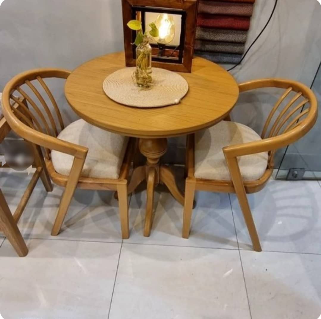 میز صندلی ناهار خوری دو نفره سبدی