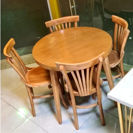میز صندلی ناهار خوری چهار نفره لهستانی